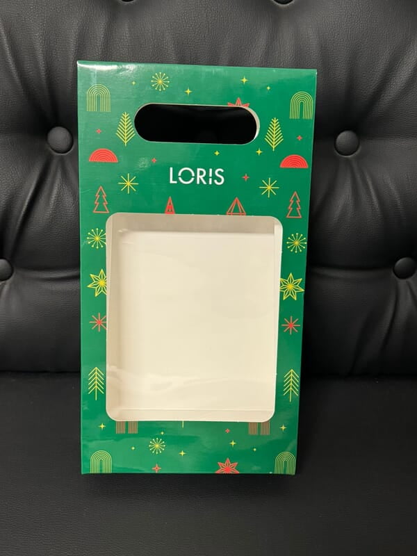 Geschenkbox grün (PVC)